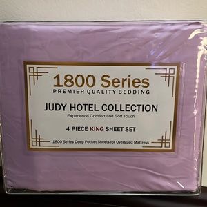 4 piece sheet set King